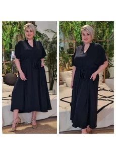 Meril ruha - nagyméretű maxi ruha