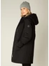 Meredith kabát - fekete plus size kabát