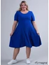 NAUR RUHA - PLUS SIZE KARCSÚSÍTOTT RUHA