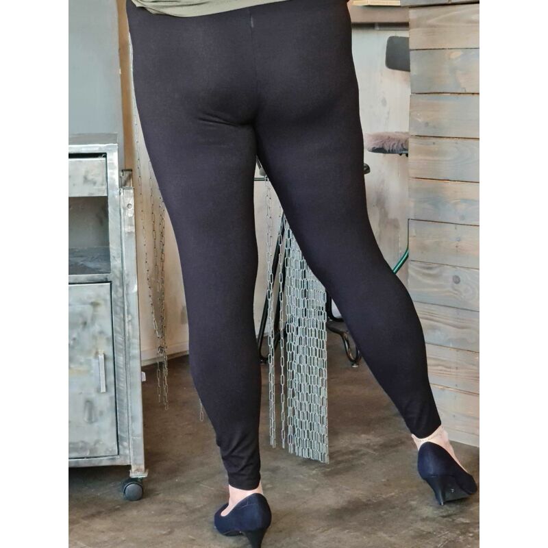Britta leggings - nagyméretű fekete leggings