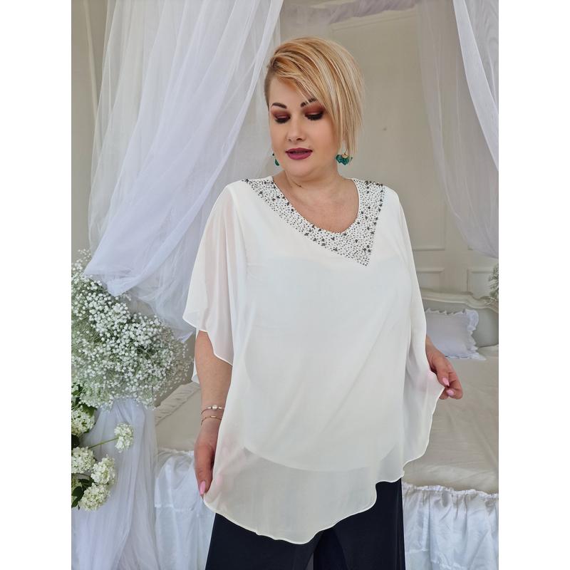 AIDA BLÚZ - NAGYMÉRETŰ ALKALMI BLÚZ