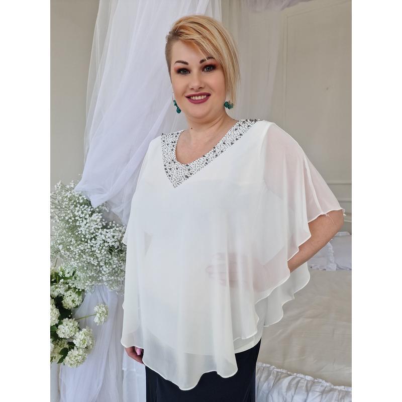 AIDA BLÚZ - NAGYMÉRETŰ ALKALMI BLÚZ